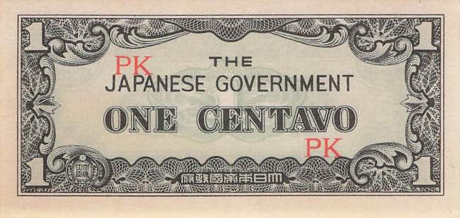 Philippinen 1 Centavo 1942 p.102a